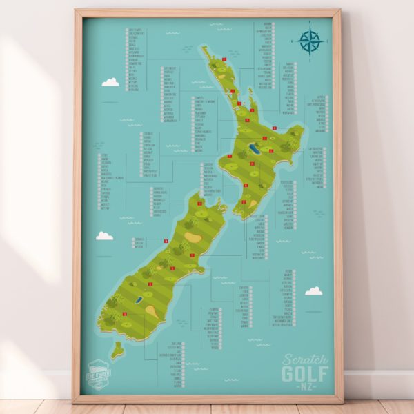 Golf Scratch Map V1 (Seconds) - Scratch Golf NZ - Image 2