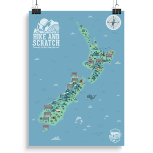 Hike Scratch Map