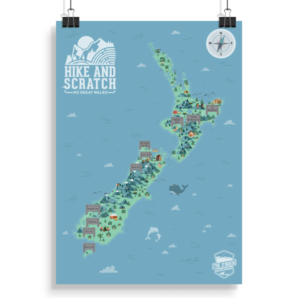 Hike Scratch Map